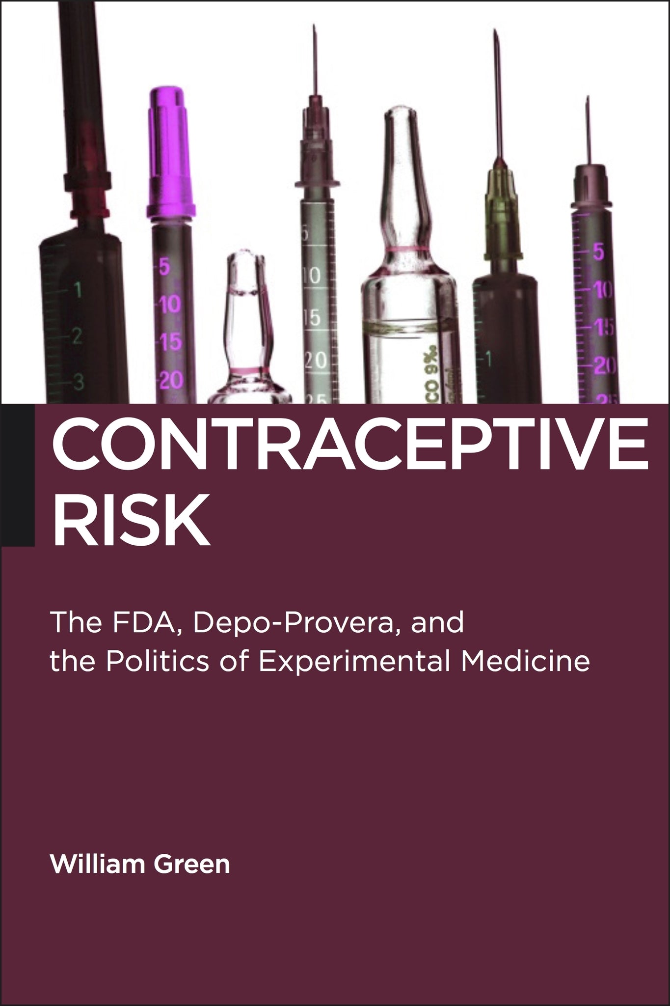 Cover image for Contraceptive Risk ISBN 9781479836987
